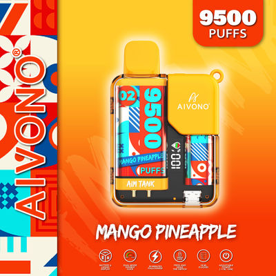 丸いドリップチップ プリフィール 使い捨て用 18ml 液体容量 650mAh バッテリー