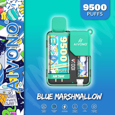 18ml 一回用ペンの子供用ロック カラーディスプレイ 9500パフ 10個/箱