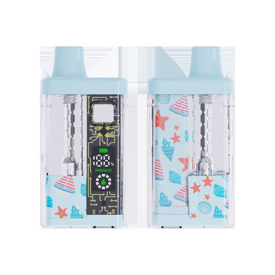 セラミックヒートエレメントCBD使い捨てvapeデバイス 2ml 容量280mAh バッテリータイプC 充電 1.3Ω抵抗