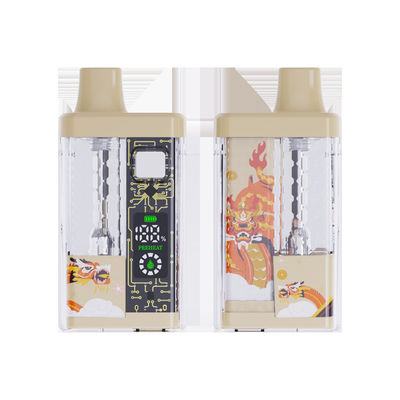 ボタンアクティベーション 500mAh cbd 5ml ボリュームとステンレスステール中央ポスト