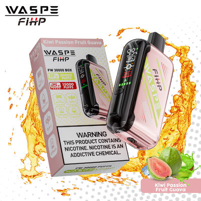 空気流量調節可能な15000パフ 味付けされた果物のvape OEM