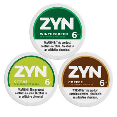 ZYN ニコチンバッグ 3mg 6mg 9mg 10 味の選択