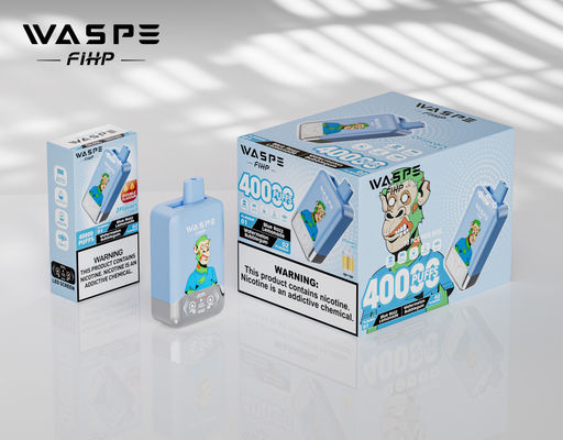 40000パフ ダブル味のワスピ FiHP 40K 36ml 前記入りの使い捨てのヴァープ